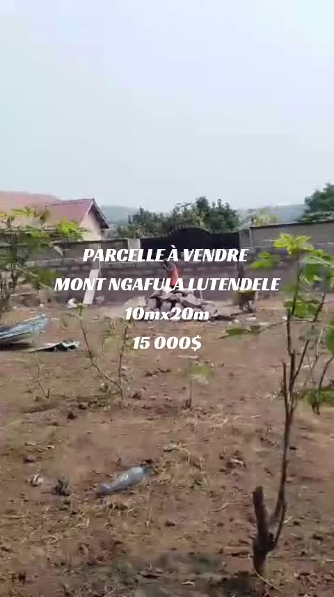 Terrain à vendre à Lutendele, Mont Ngafula