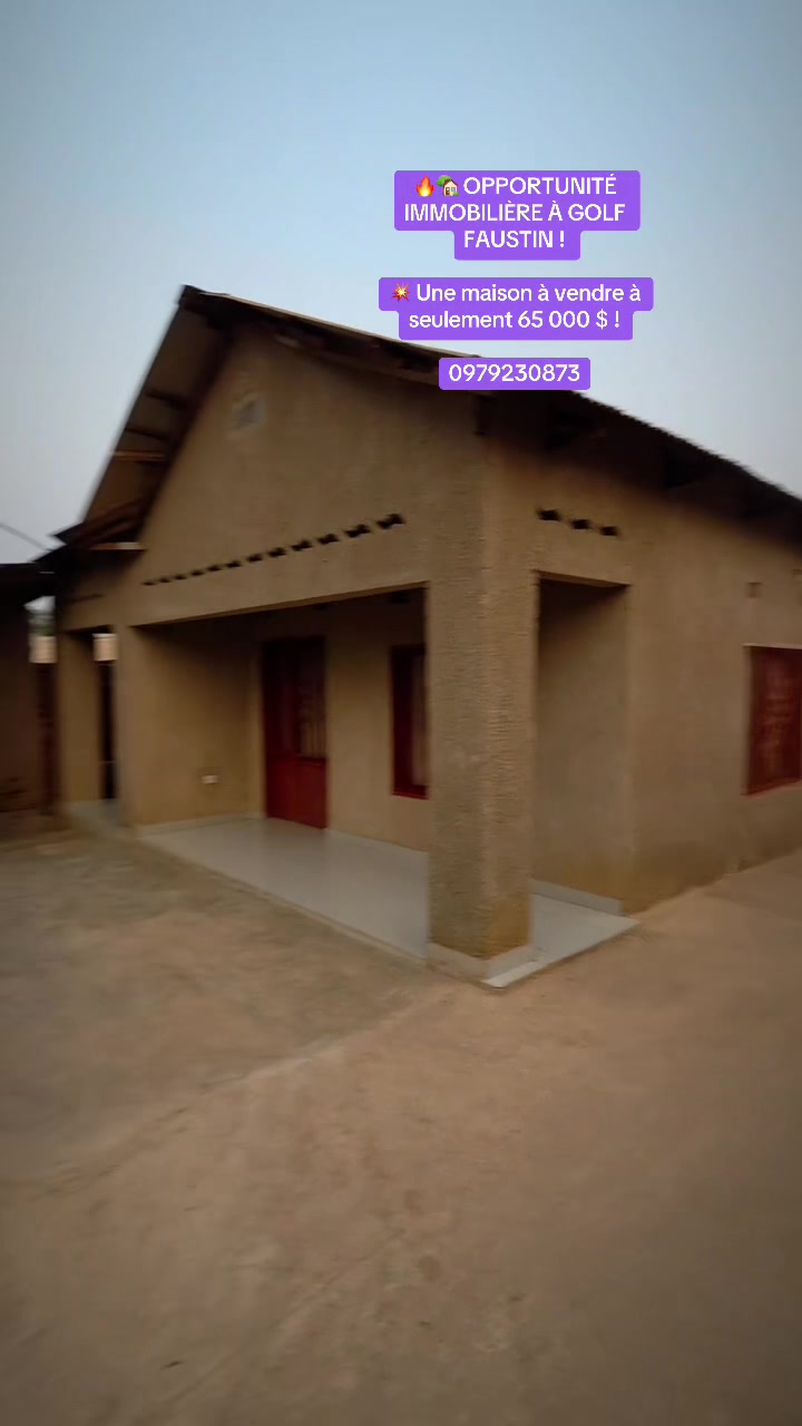 Maison à vendre à Golf Faustin, Lubumbashi