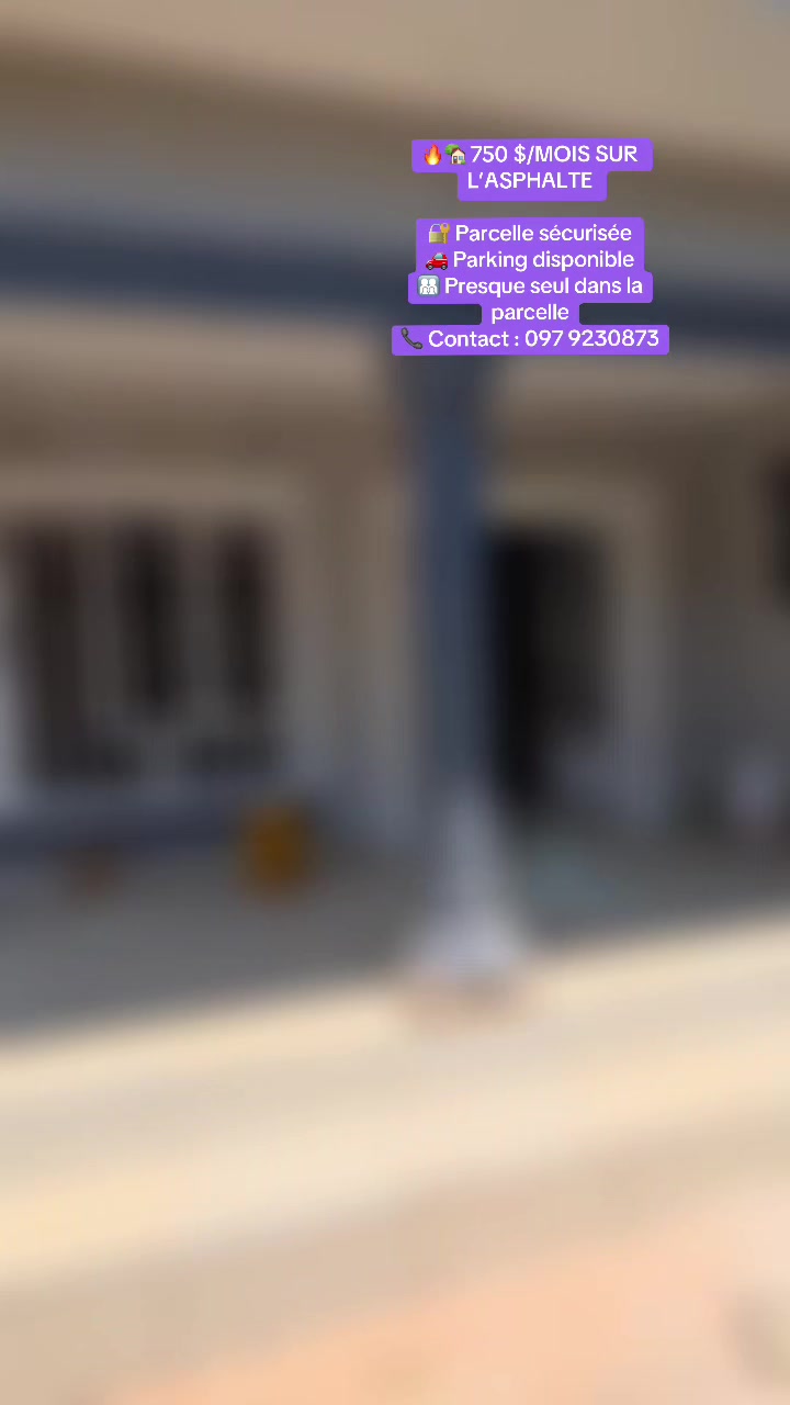 Maison de 3 chambres à louer à Golf Plateau, Lubumbashi