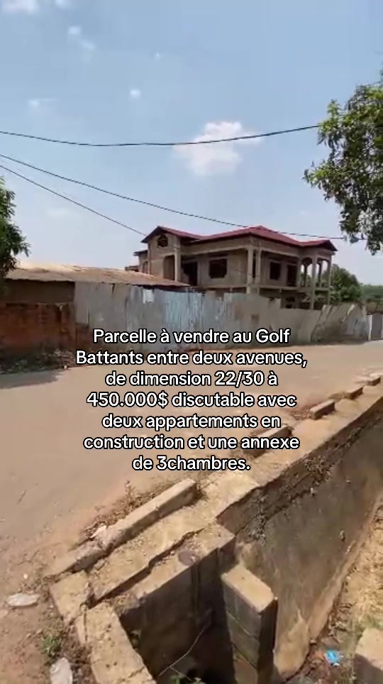 Maison de 3 chambres à vendre à Golf, Lubumbashi