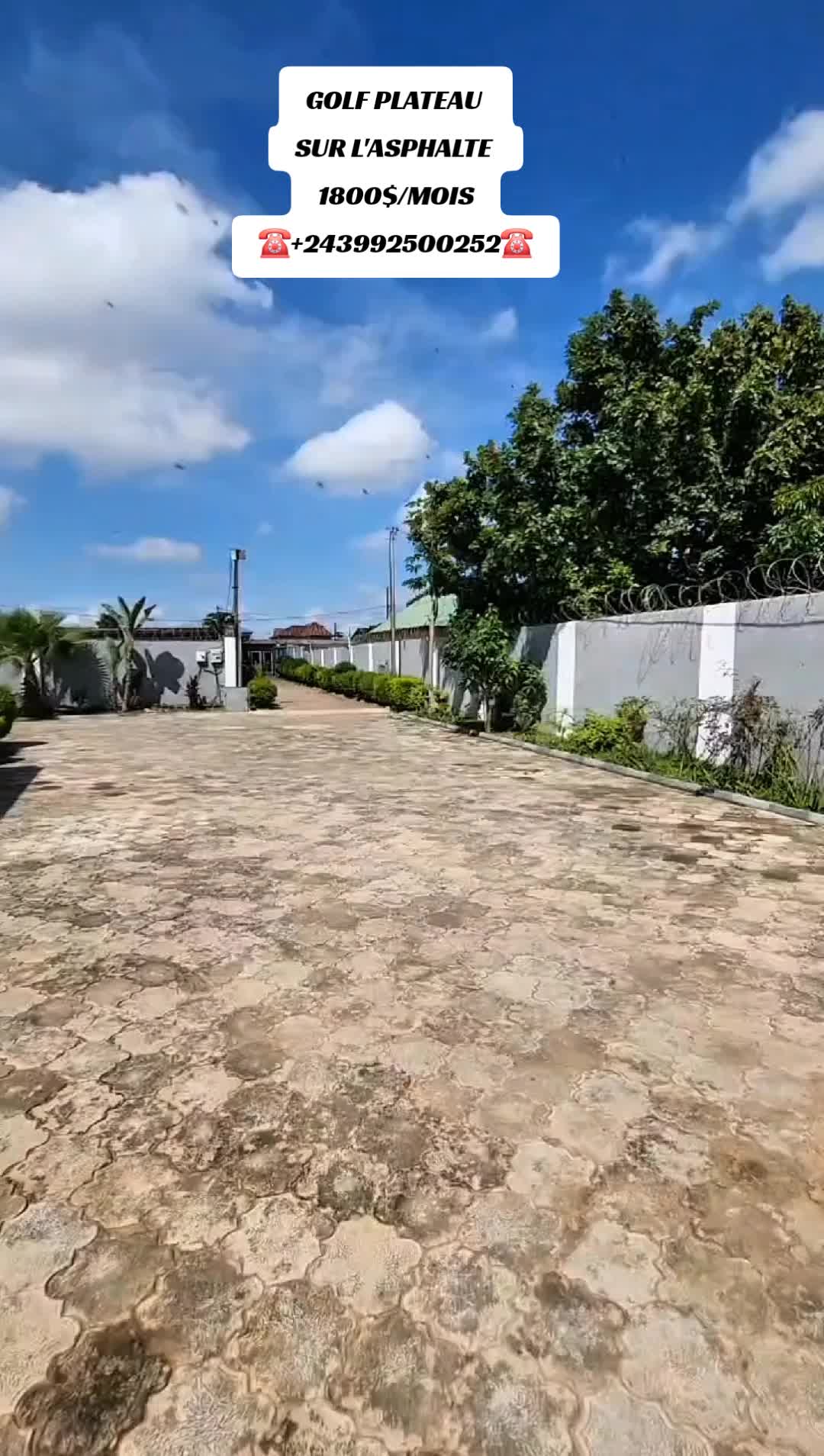 Maison de 4 chambres à louer à Golf Plateau 1, Lubumbashi