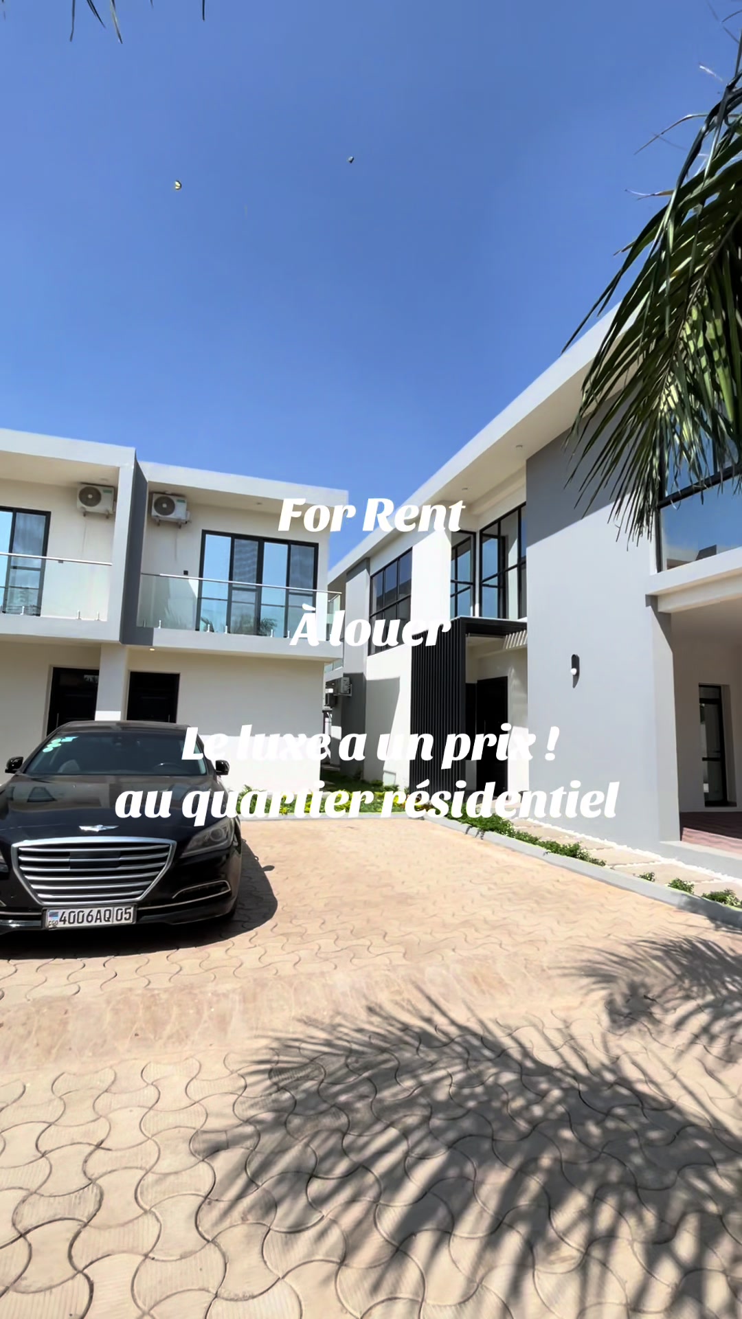Appartement de 3 chambres à louer à Golf Les Battants, Lubumbashi