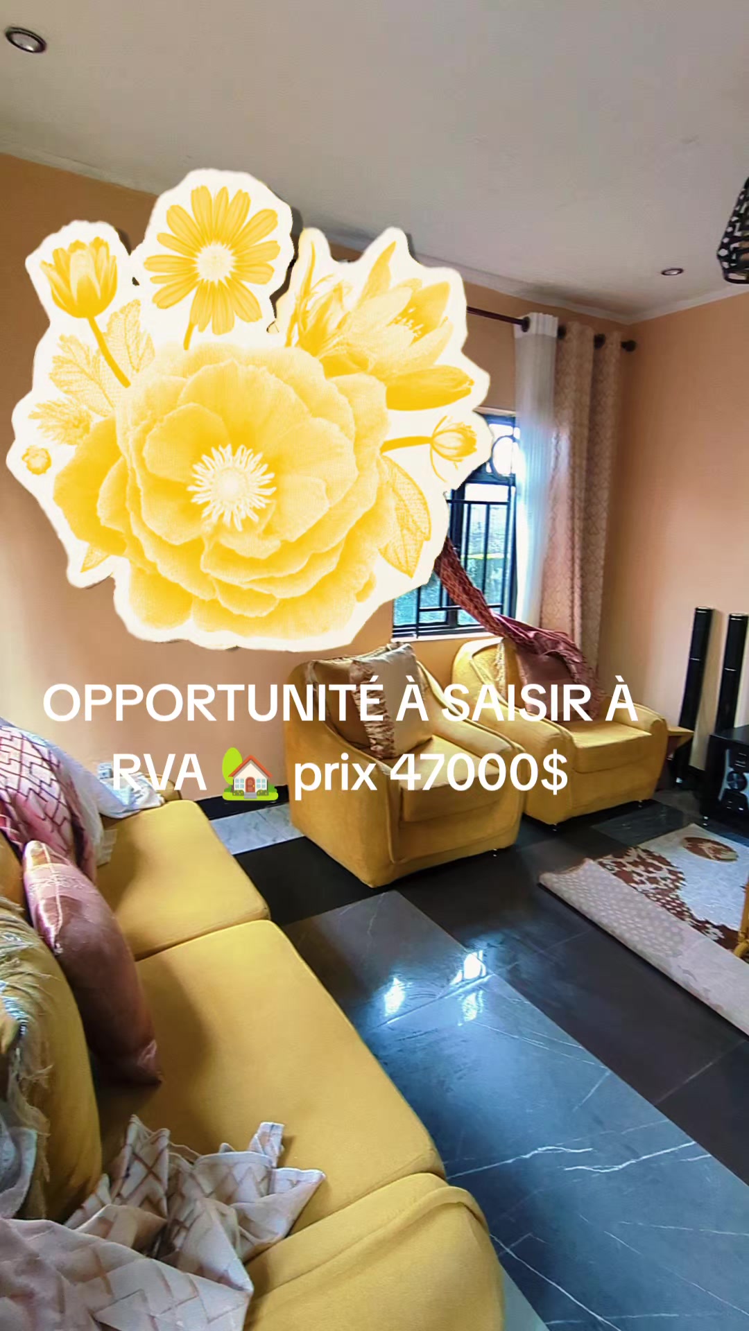 Maison de 3 chambres à vendre à RVA, Karisimbi, Goma