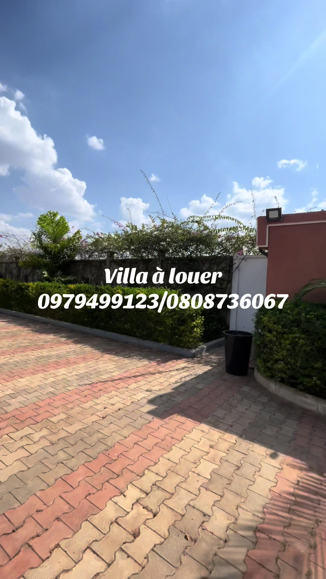 Villa de 3 chambres à louer à Golf Faustin, Lubumbashi