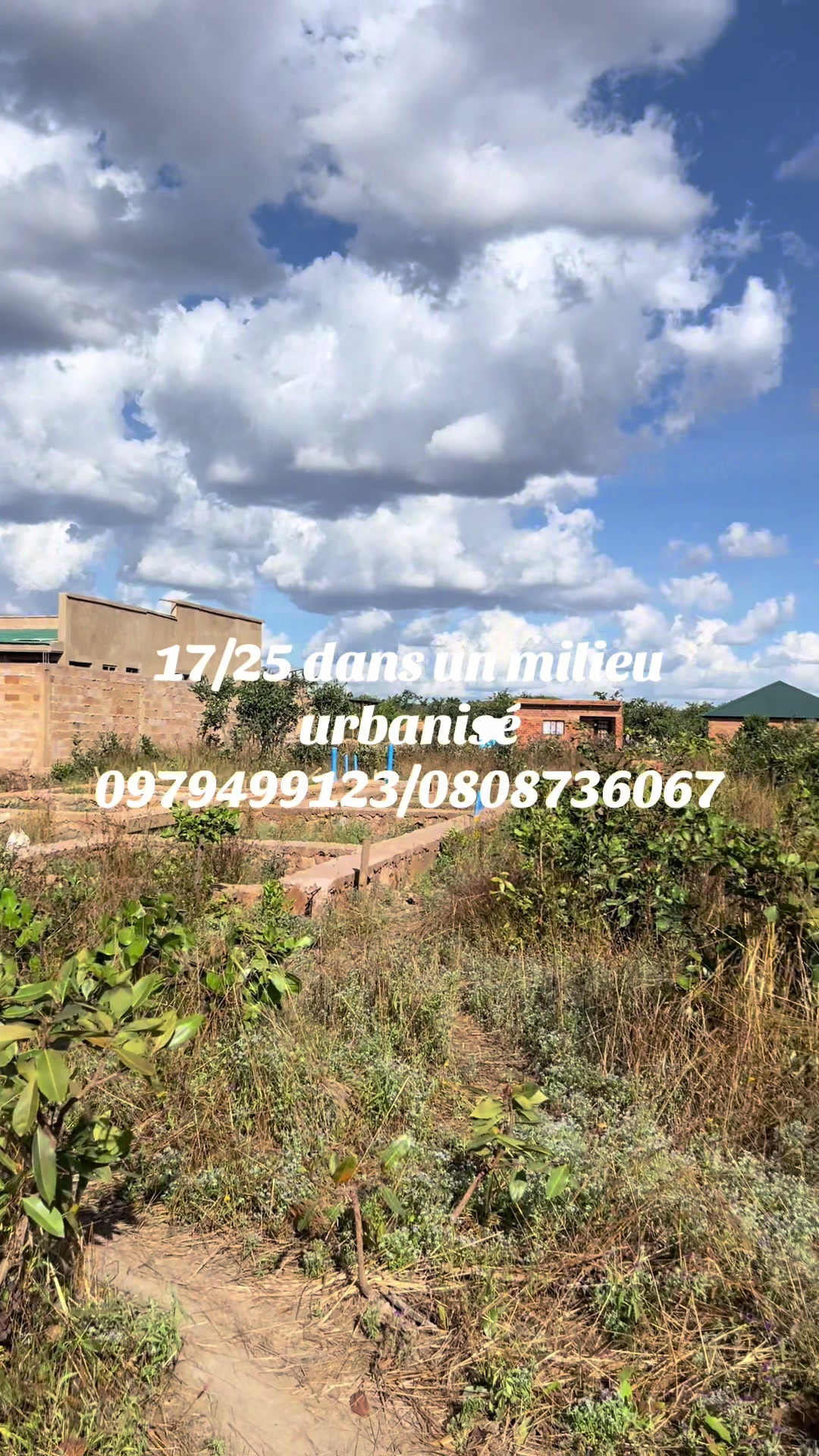 Terrain à vendre à Golf Faustin, Lubumbashi