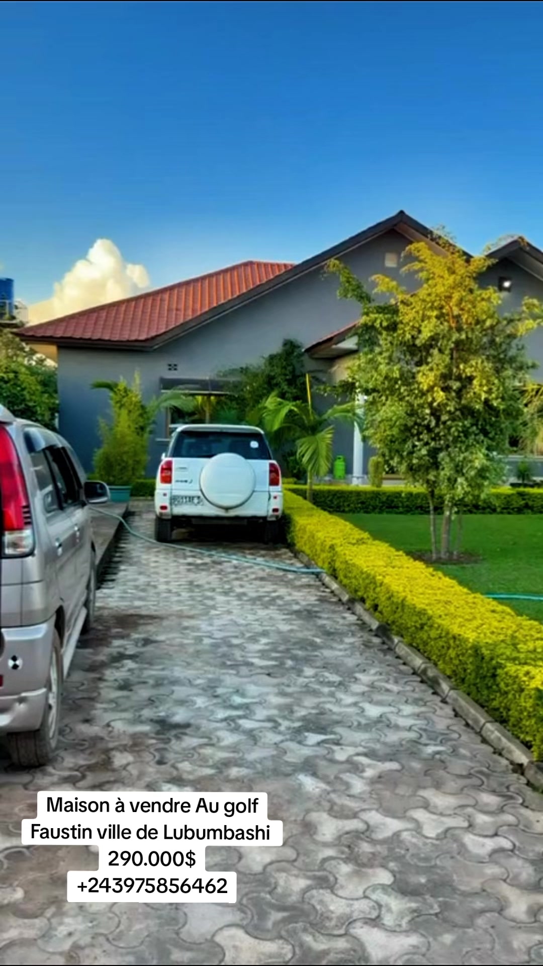 Maison de 3 chambres à vendre à Golf Faustin, Lubumbashi