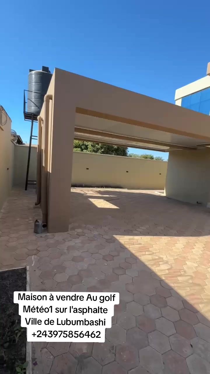 Villa de 3 chambres à vendre à Golf Météo 1, Lubumbashi