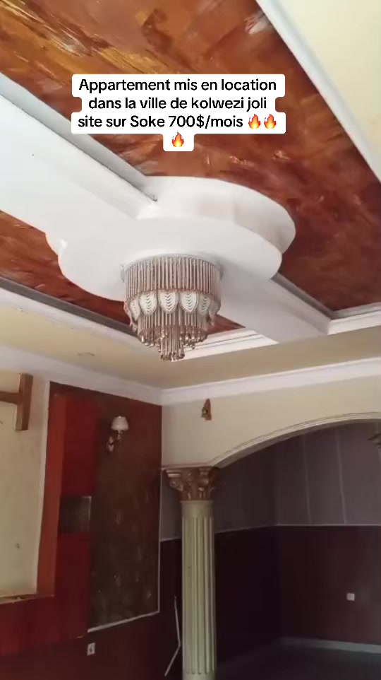 Appartement de 3 chambres à louer à Joli Site, Manika, Kolwezi