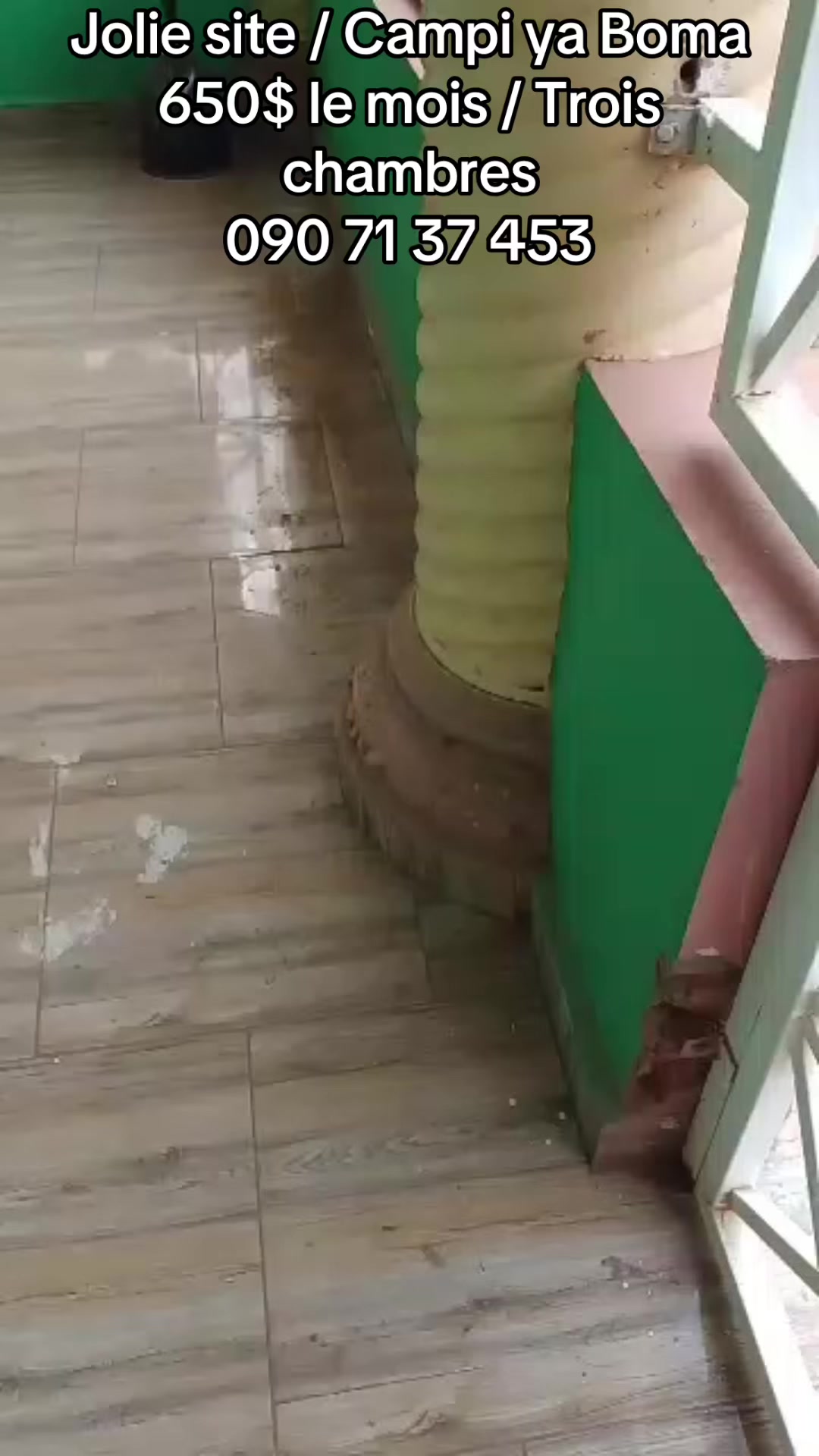 Appartement de 3 chambres à louer à Joli Site, Manika, Kolwezi