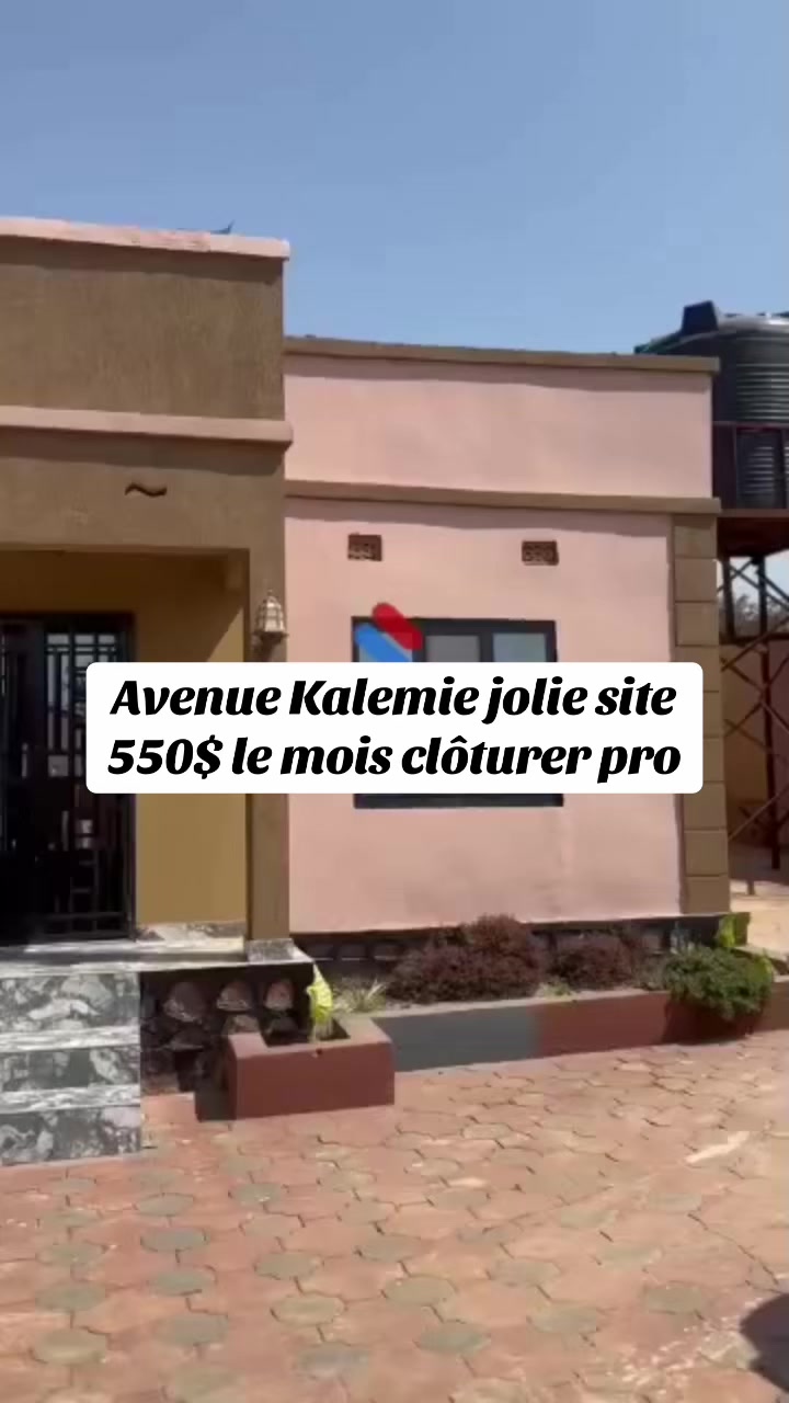 Maison de 2 chambres à louer à Joli Site, Manika, Kolwezi