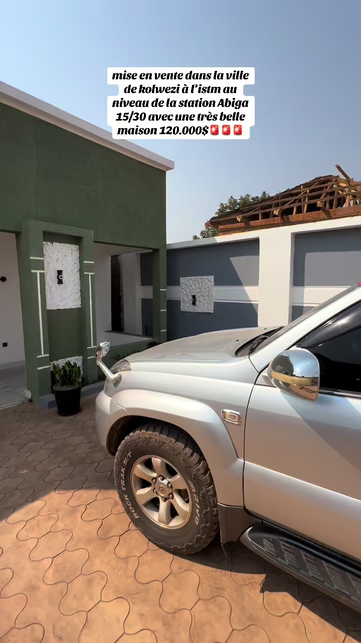 Appartement de 3 chambres à vendre à ISTM, Dilala, Kolwezi