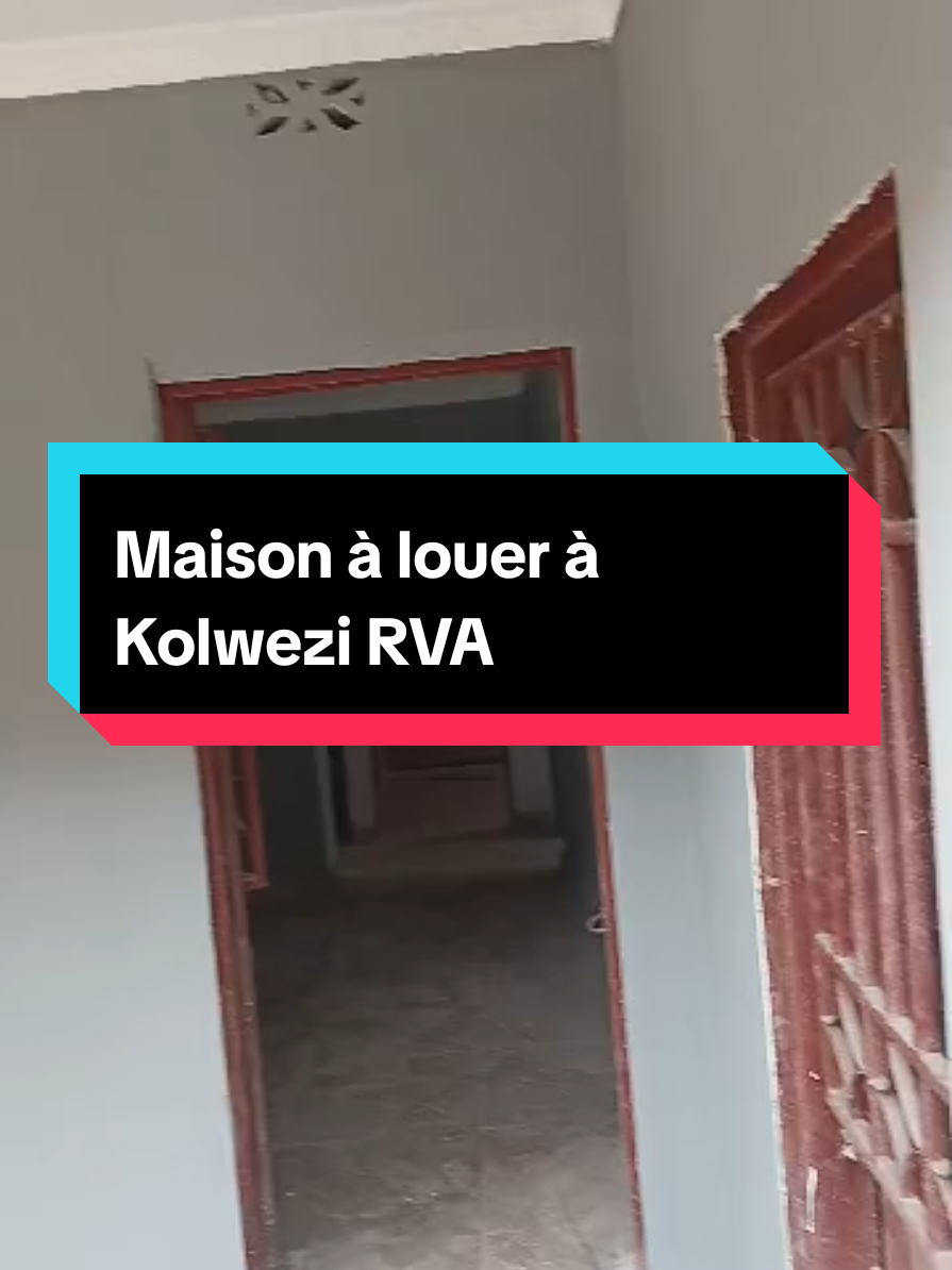 Appartement de 3 chambres à louer à RVA, Manika, Kolwezi