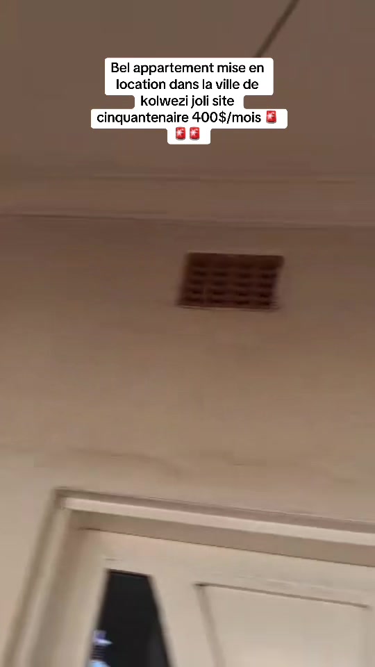 Appartement de 3 chambres à louer à Joli Site, Manika, Kolwezi