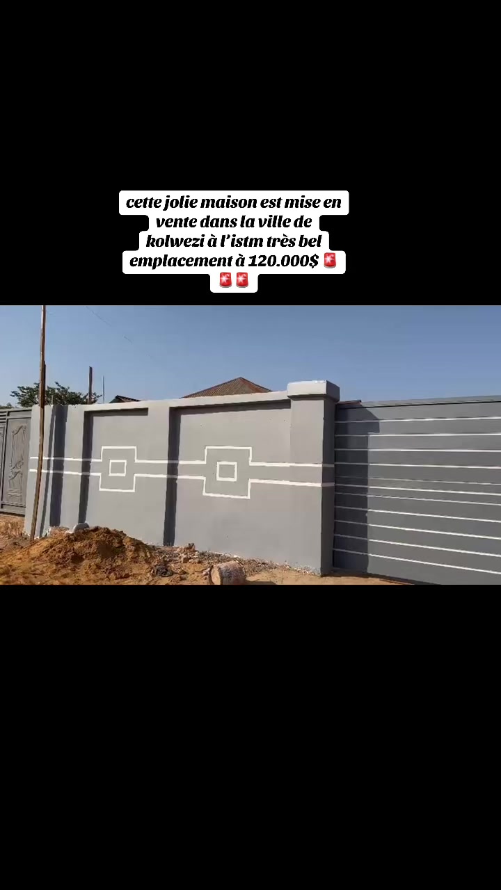 Appartement de 3 chambres à vendre à ISTM, Dilala, Kolwezi