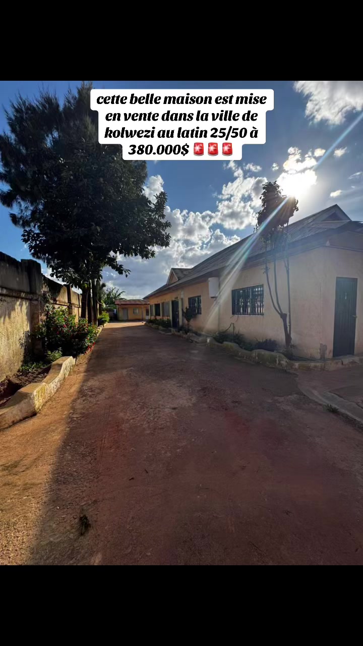 Maison de 7 chambres à vendre à Latin, Manika, Kolwezi