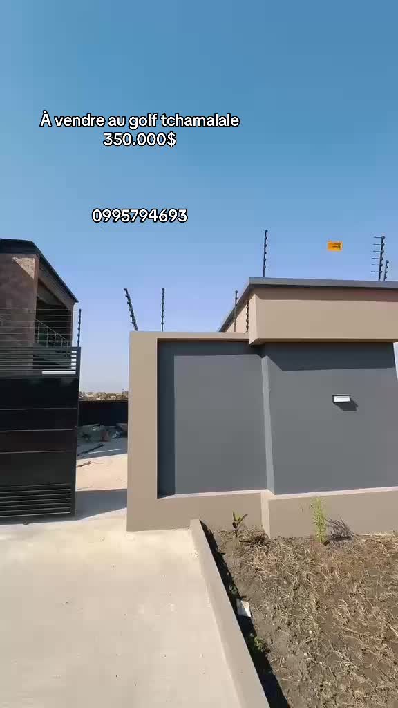 Maison de 4 chambres à vendre à Golf Tshamalale, Annexe, Lubumbashi