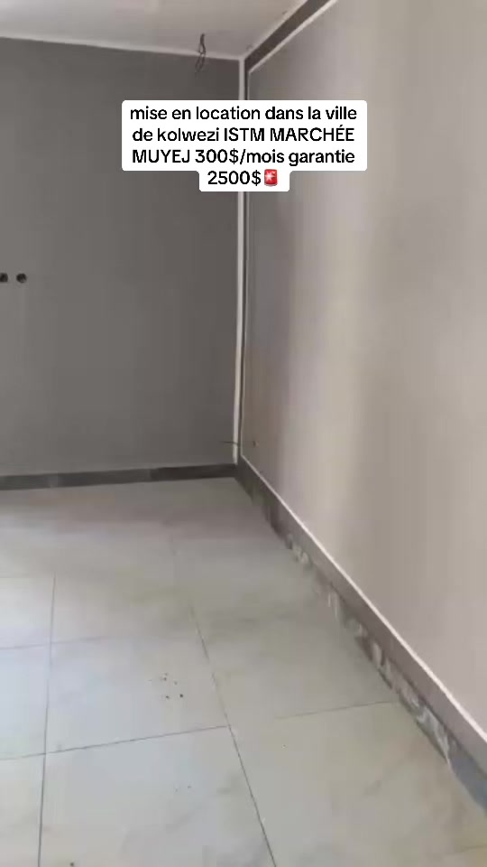 Maison de 3 chambres à louer à ISTM, Dilala, Kolwezi