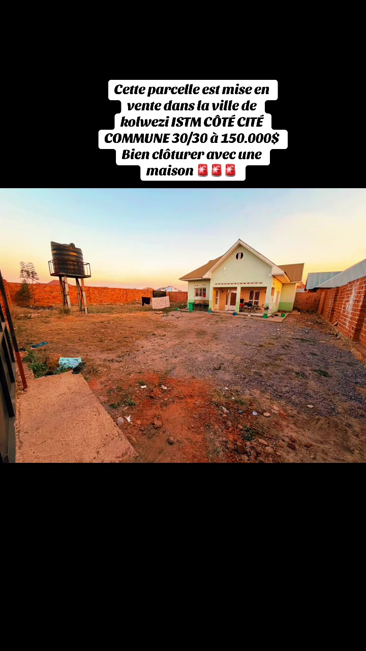 Maison à vendre à ISTM, Dilala, Kolwezi