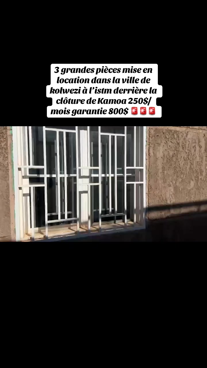 Maison à louer à ISTM, Dilala, Kolwezi