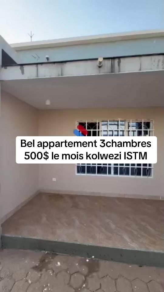 Appartement de 2 chambres à louer à ISTM, Dilala, Kolwezi