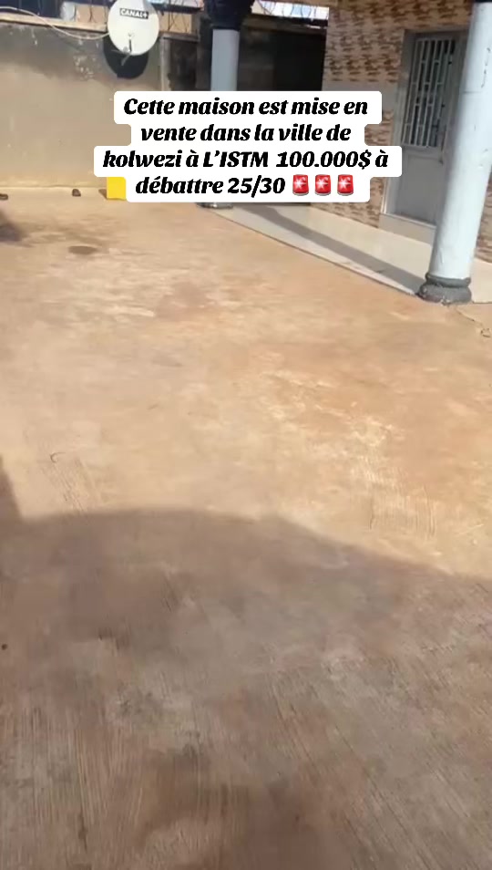 Maison à vendre à ISTM, Dilala, Kolwezi