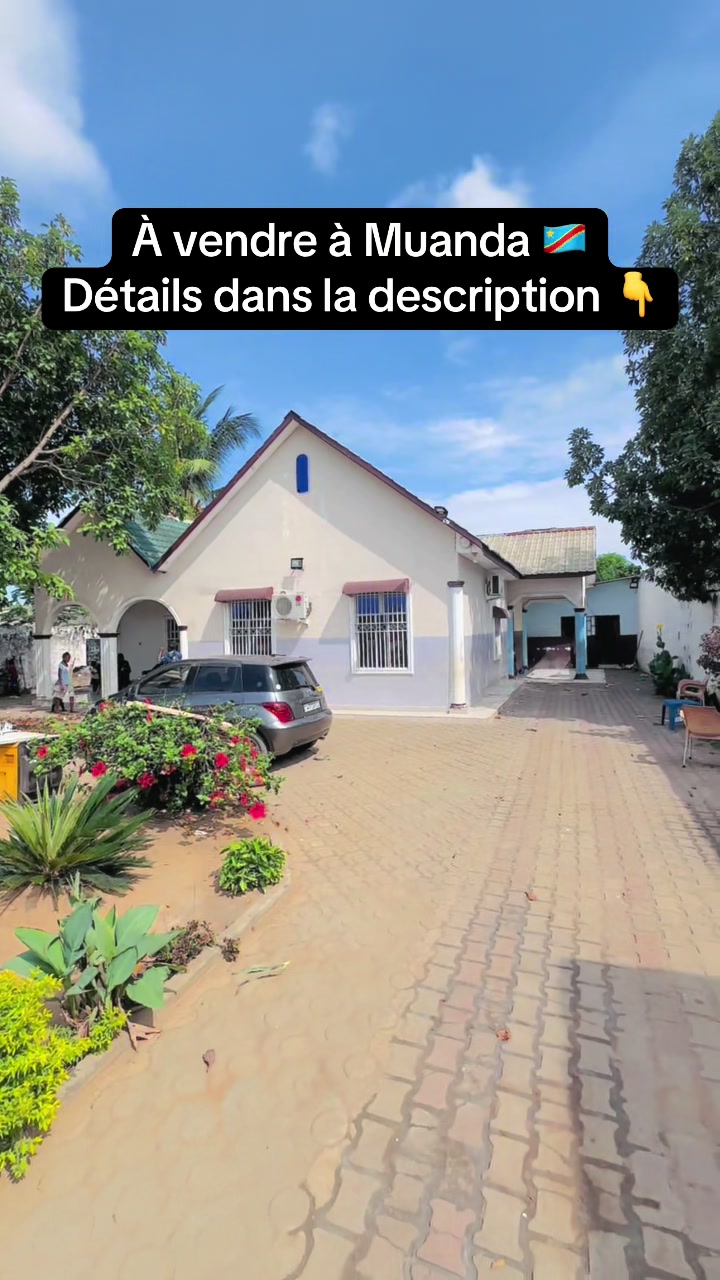 Maison de 3 chambres à vendre à Colonel, Muanda