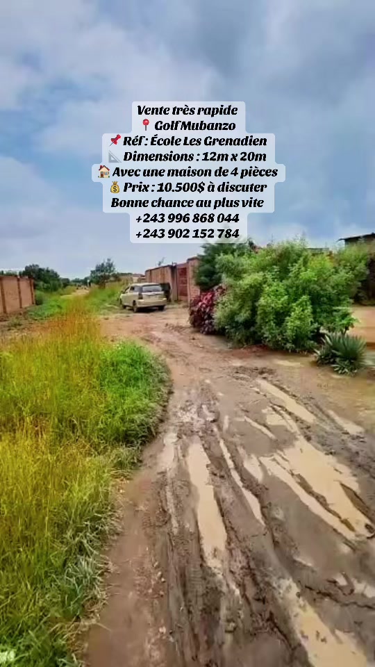 Maison à vendre à Golf Mubanzo, Lubumbashi