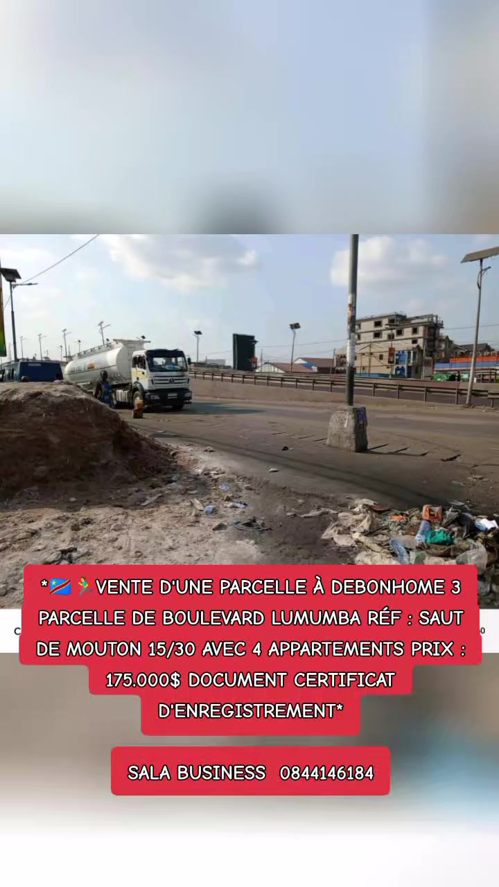 Maison à vendre à Debonhomme, Matete