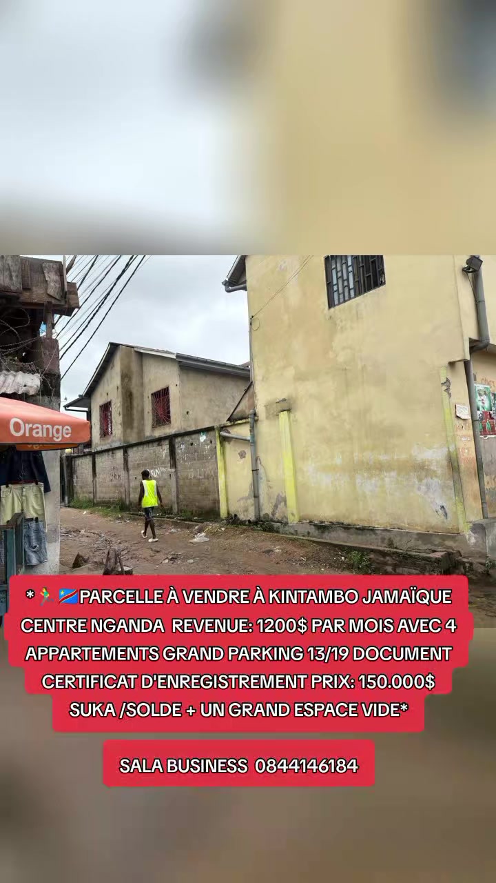 Maison à vendre à Jamaïque, Kintambo