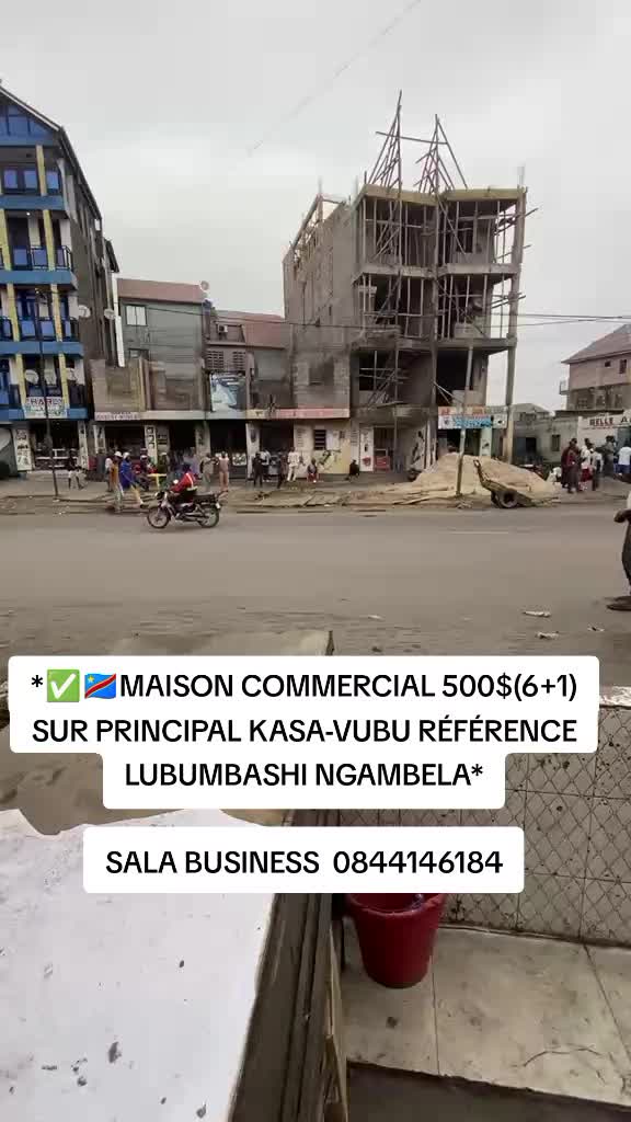 Local commercial à louer à Kasa-Vubu