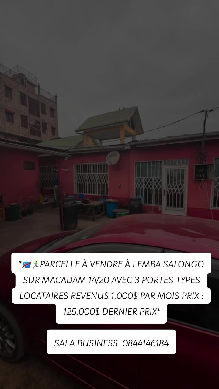 Maison à vendre à Salongo, Lemba
