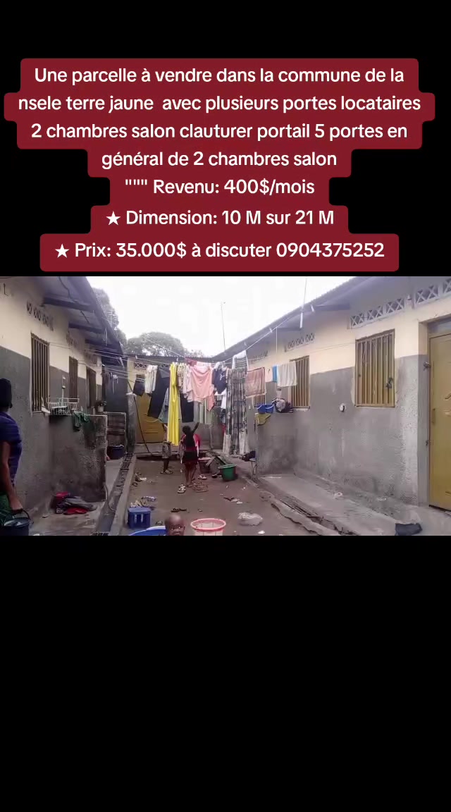 Maison à vendre à Terre Jaune, Nsele