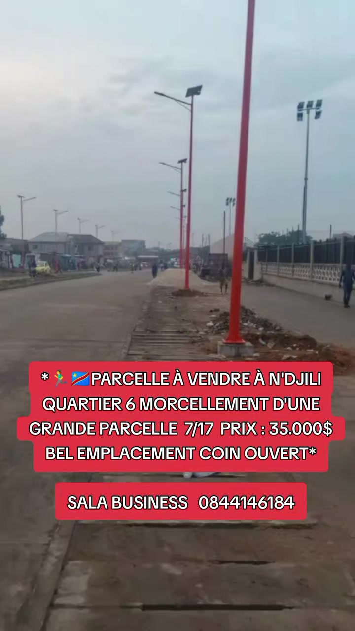 Terrain à vendre à Quartier 6, Ndjili
