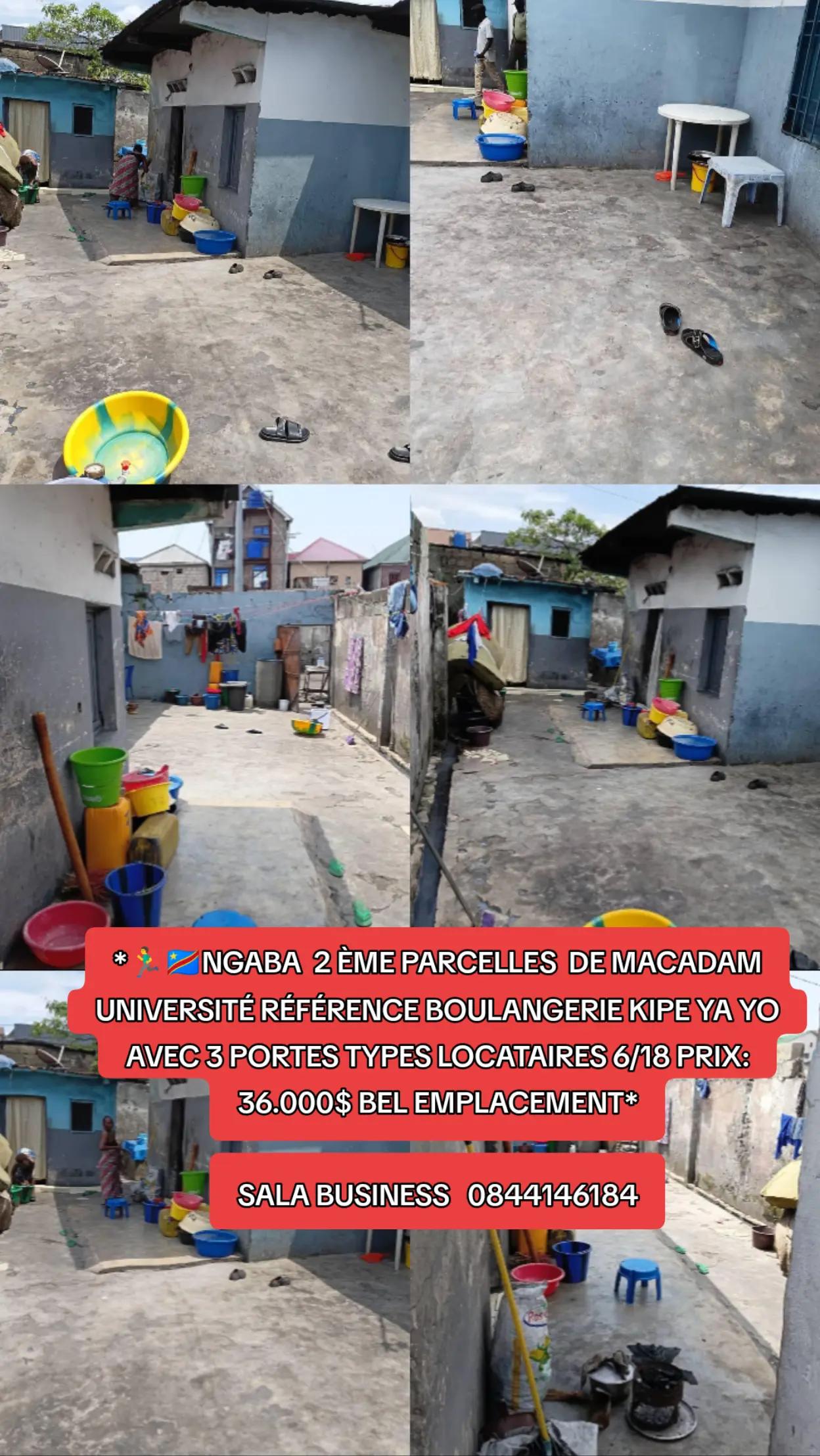 Parcelle à vendre à Ngaba