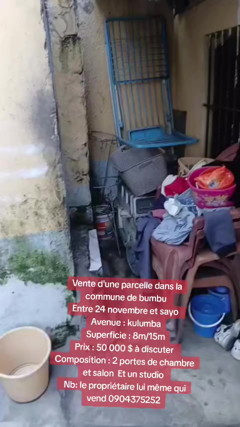 Parcelle à vendre à Bumbu
