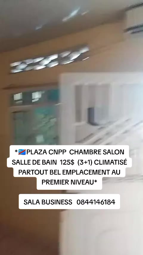 Appartement d'une chambre à louer à Nsele