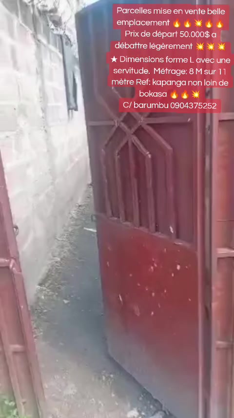 Parcelle à vendre à Barumbu