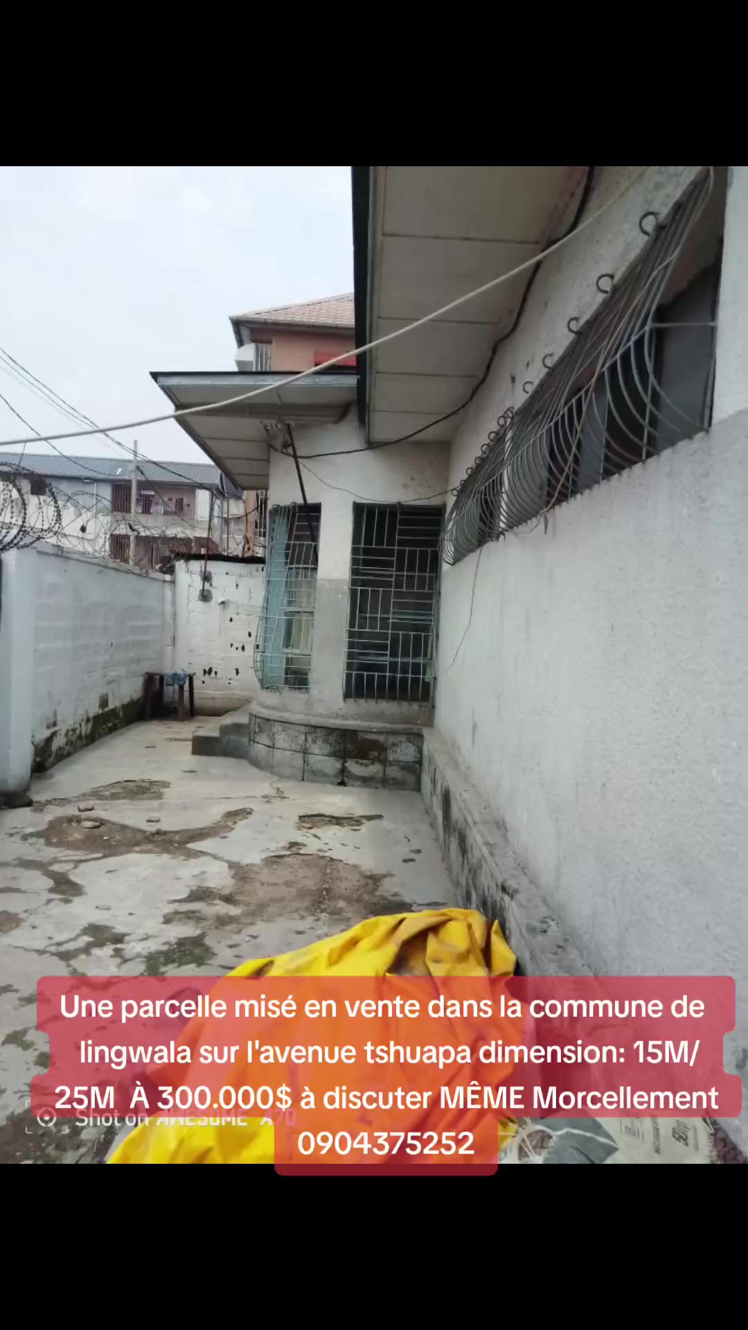 Parcelle à vendre à Lingwala