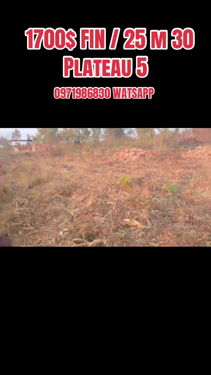 Terrain à vendre à Golf Plateau, Lubumbashi