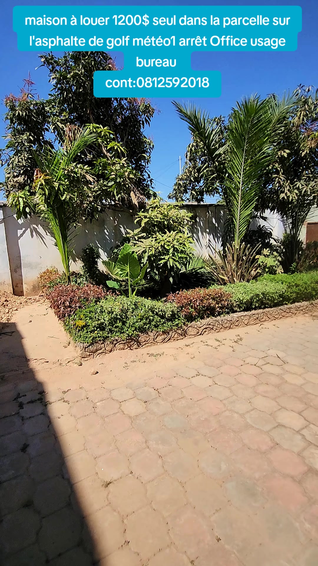 Maison à usage bureau à louer – Golf, Lubumbashi