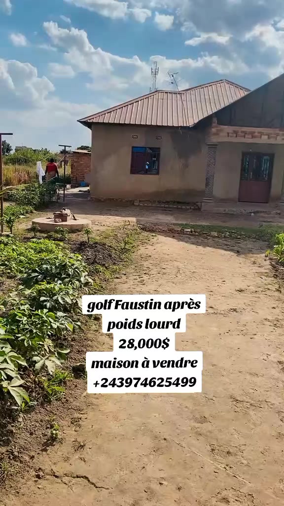Maison à vendre à Golf Faustin, Lubumbashi