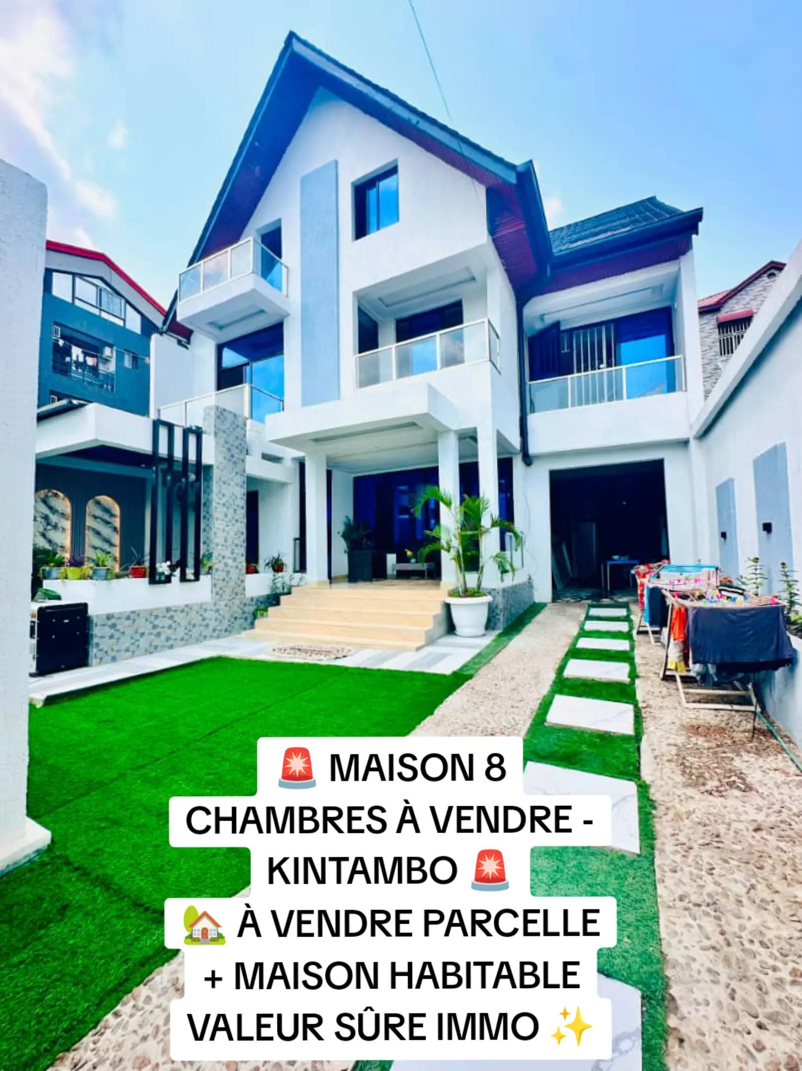 Maison de 8 chambres à vendre à Kintambo